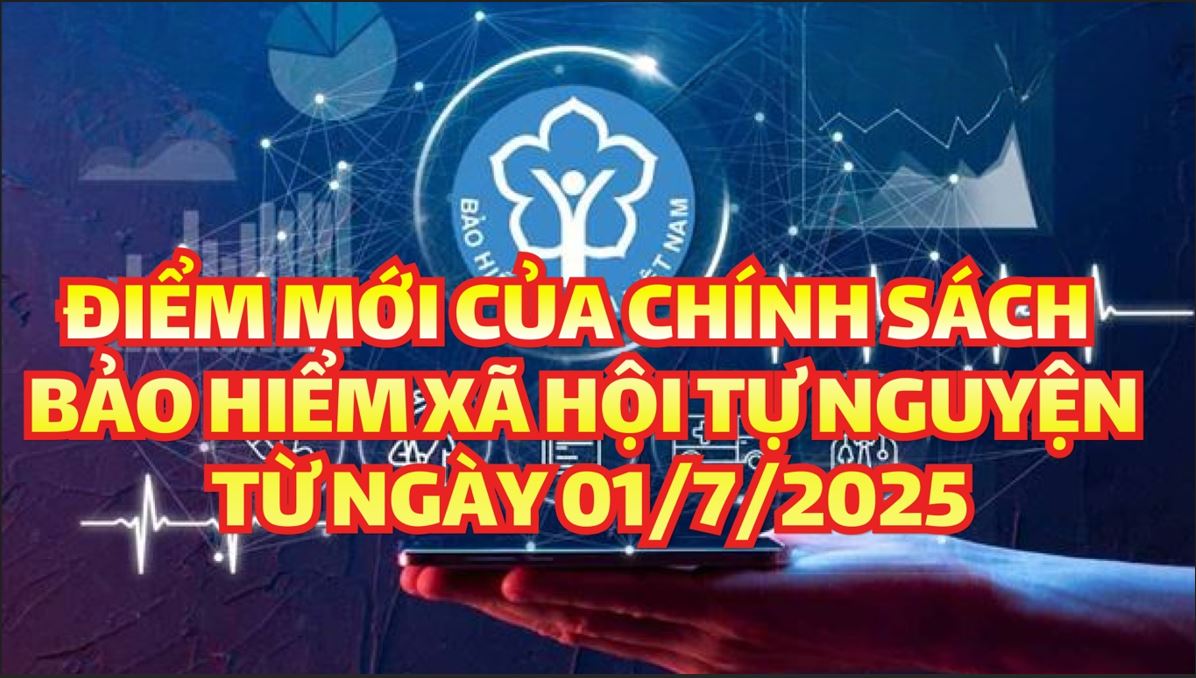 Những điểm mới của chính sách bảo hiểm xã hội tự nguyện từ ngày 01/7/2025