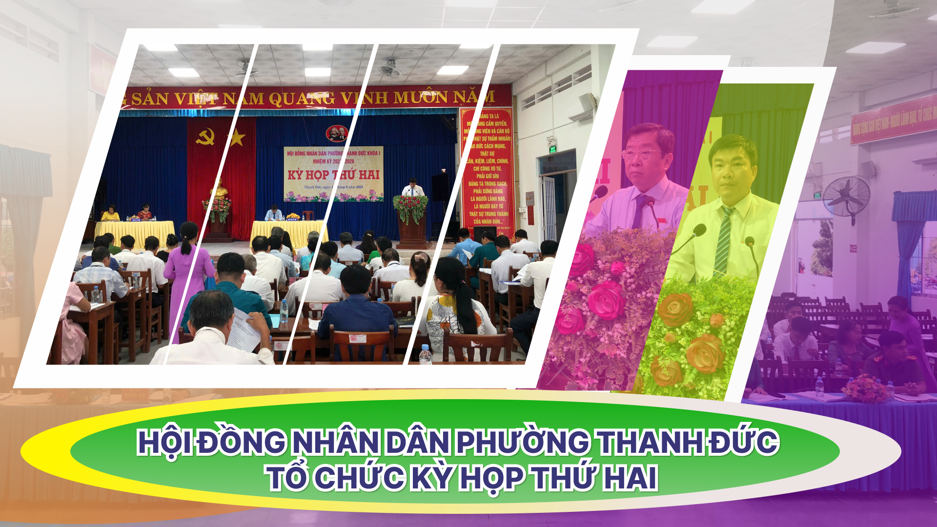 Hội đồng nhân dân phường Thanh Đức tổ chức Kỳ họp thứ Hai
