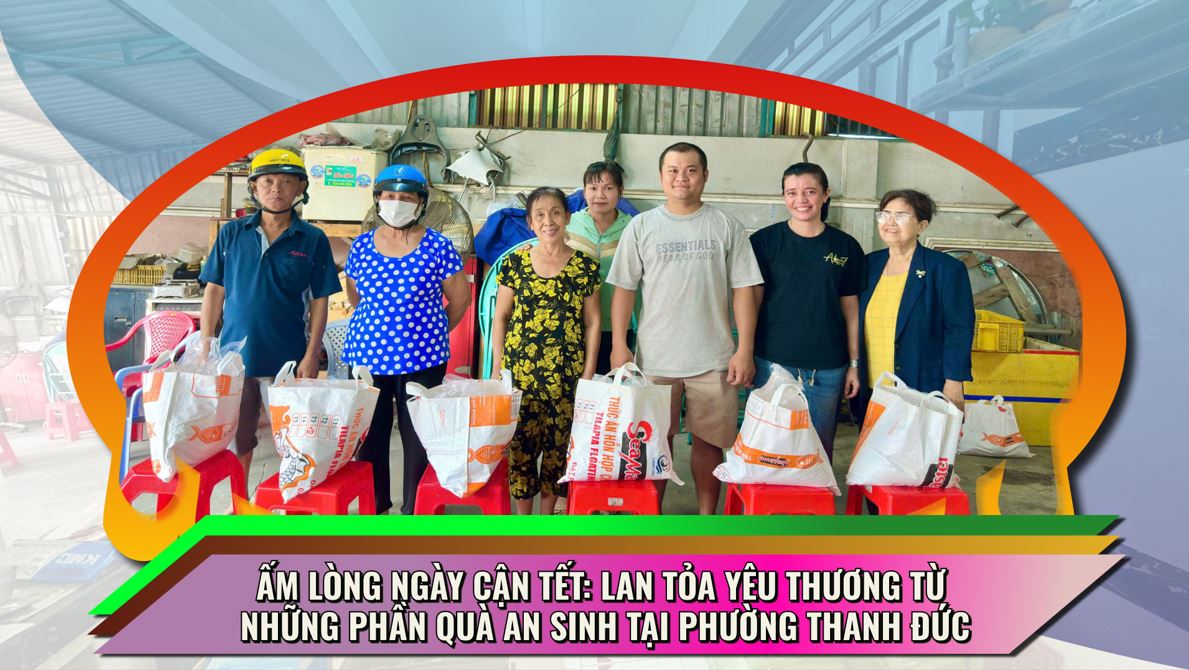 Ấm lòng ngày cận Tết: Lan tỏa yêu thương từ những phần quà an sinh tại phường Thanh Đức