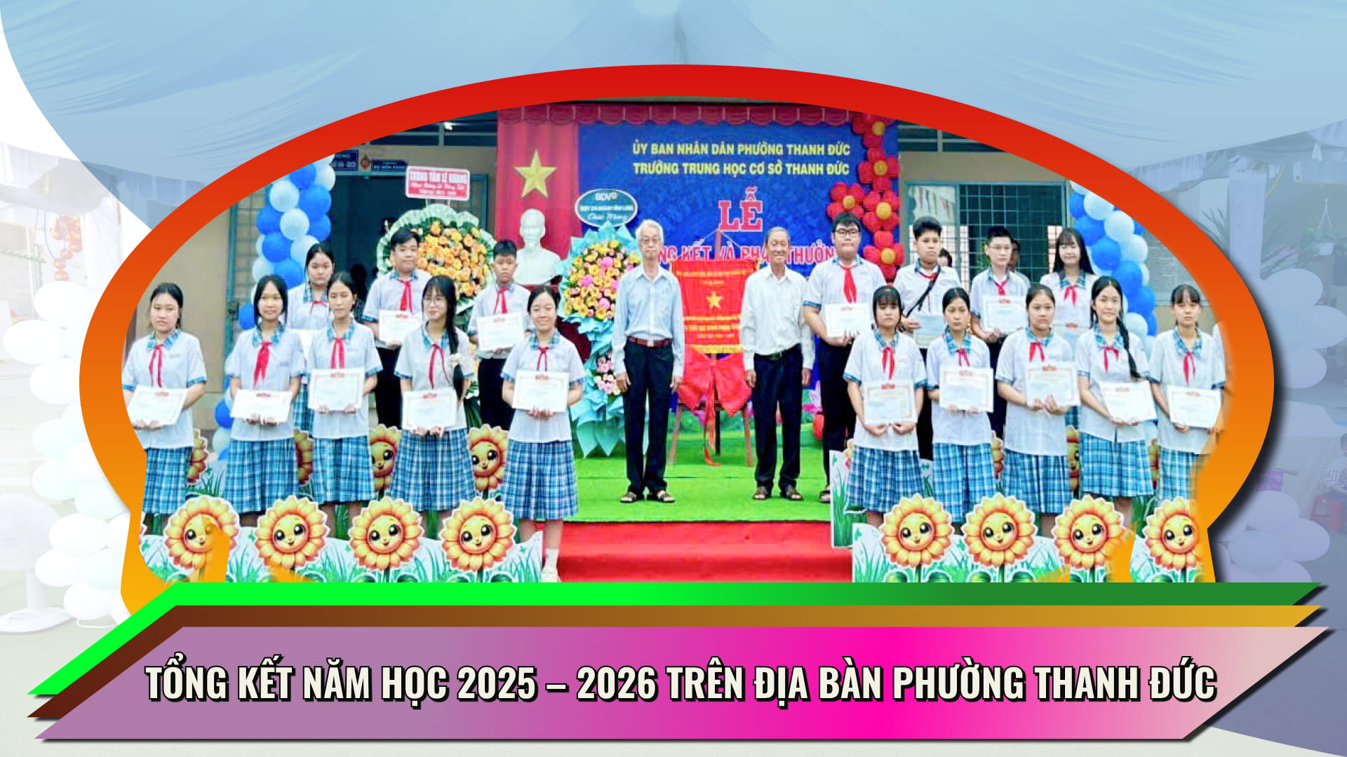 Tổng kết năm học 2025 – 2026 trên địa bàn phường Thanh Đức